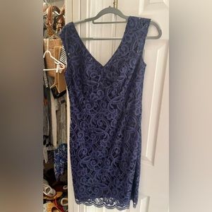 EUC Lilly Pulitzer navy lace dress